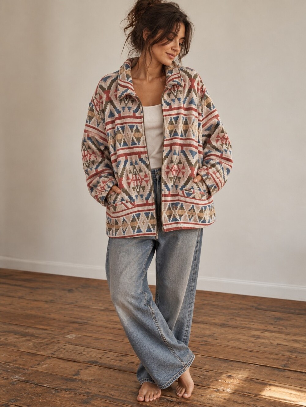 Vintage Carpet Coat Jacket